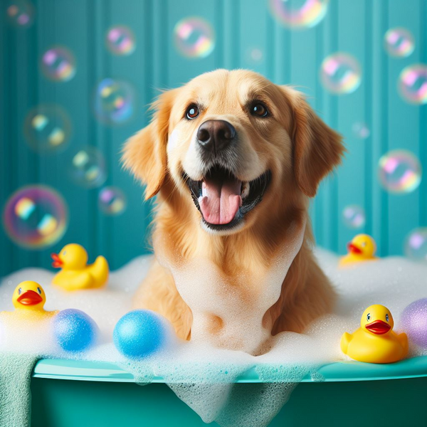 5 Must-Have Items for Giving Your Dog a Bath